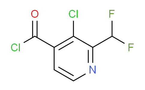 AM77380 | 1805275-87-9 | 3-Chloro-2-(difluoromethyl)pyridine-4-carbonyl chloride