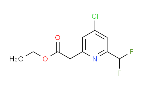 AM77381 | 1806785-18-1 | Ethyl 4-chloro-2-(difluoromethyl)pyridine-6-acetate