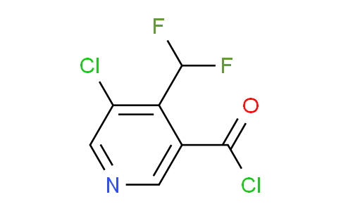 AM77384 | 1806027-71-3 | 3-Chloro-4-(difluoromethyl)pyridine-5-carbonyl chloride