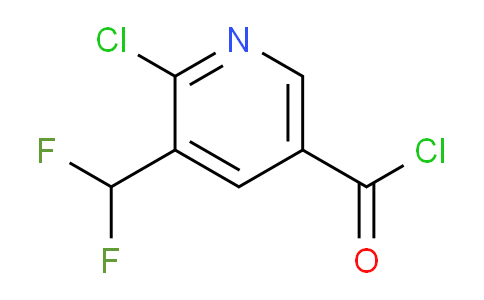 AM77387 | 1805009-64-6 | 2-Chloro-3-(difluoromethyl)pyridine-5-carbonyl chloride