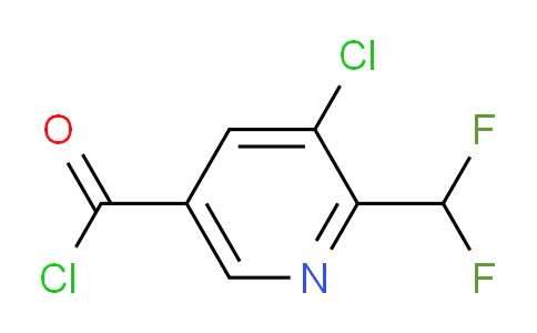 AM77392 | 1806783-10-7 | 3-Chloro-2-(difluoromethyl)pyridine-5-carbonyl chloride