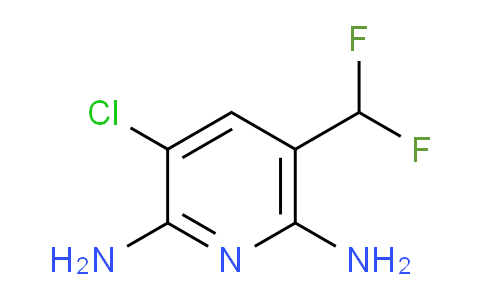 3-Chloro-2,6-diamino-5-(difluoromethyl)pyridine