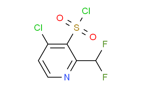 4-Chloro-2-(difluoromethyl)pyridine-3-sulfonyl chloride