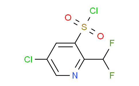 AM77408 | 1806783-36-7 | 5-Chloro-2-(difluoromethyl)pyridine-3-sulfonyl chloride