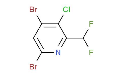 AM77417 | 1805315-82-5 | 3-Chloro-4,6-dibromo-2-(difluoromethyl)pyridine