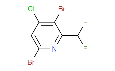 AM77420 | 1805041-21-7 | 4-Chloro-3,6-dibromo-2-(difluoromethyl)pyridine