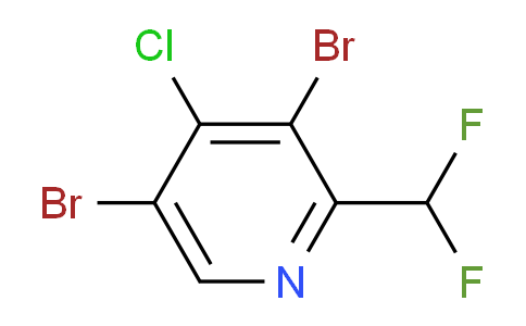 AM77431 | 1806876-81-2 | 4-Chloro-3,5-dibromo-2-(difluoromethyl)pyridine