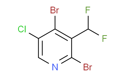 AM77442 | 1806837-68-2 | 5-Chloro-2,4-dibromo-3-(difluoromethyl)pyridine