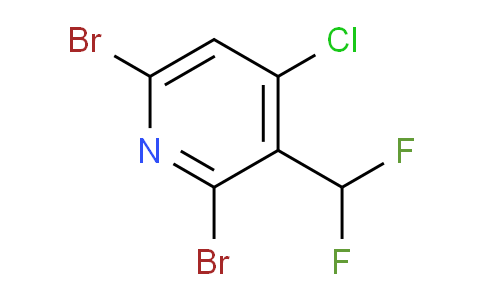 AM77446 | 1804697-91-3 | 4-Chloro-2,6-dibromo-3-(difluoromethyl)pyridine