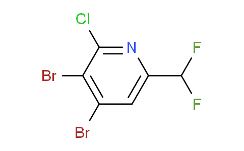 AM77447 | 1805282-47-6 | 2-Chloro-3,4-dibromo-6-(difluoromethyl)pyridine