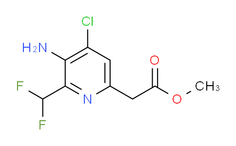 AM77457 | 1805345-76-9 | Methyl 3-amino-4-chloro-2-(difluoromethyl)pyridine-6-acetate