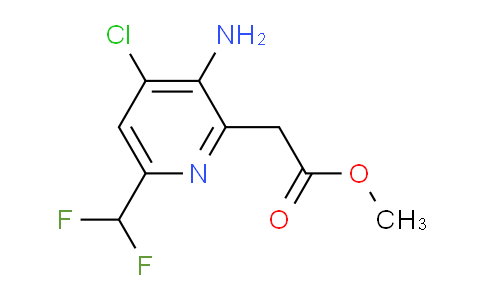 AM77458 | 1805338-38-8 | Methyl 3-amino-4-chloro-6-(difluoromethyl)pyridine-2-acetate