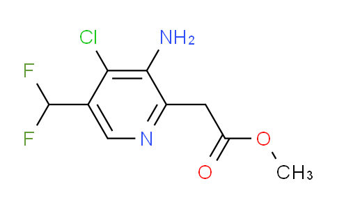 AM77461 | 1805929-96-7 | Methyl 3-amino-4-chloro-5-(difluoromethyl)pyridine-2-acetate