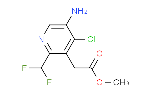 AM77463 | 1805054-50-5 | Methyl 5-amino-4-chloro-2-(difluoromethyl)pyridine-3-acetate