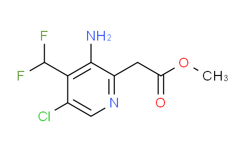 AM77465 | 1805266-03-8 | Methyl 3-amino-5-chloro-4-(difluoromethyl)pyridine-2-acetate