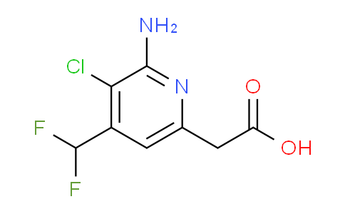 AM77466 | 1805009-32-8 | 2-Amino-3-chloro-4-(difluoromethyl)pyridine-6-acetic acid
