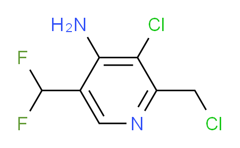 AM77468 | 1806810-73-0 | 4-Amino-3-chloro-2-(chloromethyl)-5-(difluoromethyl)pyridine