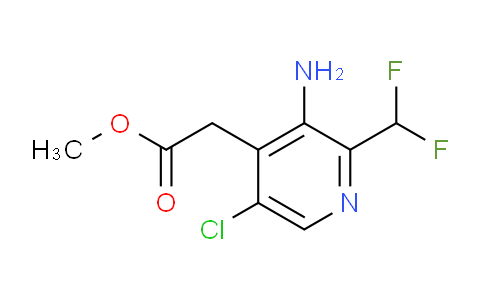 AM77477 | 1806787-90-5 | Methyl 3-amino-5-chloro-2-(difluoromethyl)pyridine-4-acetate