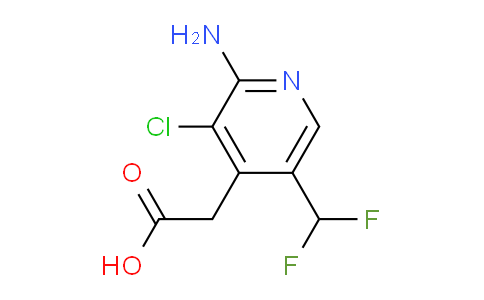 AM77480 | 1805929-20-7 | 2-Amino-3-chloro-5-(difluoromethyl)pyridine-4-acetic acid