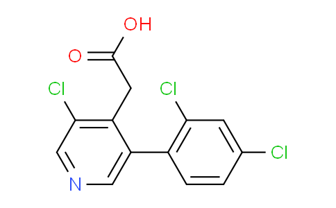 AM77482 | 1361841-28-2 | 3-Chloro-5-(2,4-dichlorophenyl)pyridine-4-acetic acid