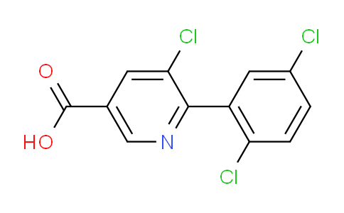 AM77498 | 1361865-56-6 | 5-Chloro-6-(2,5-dichlorophenyl)nicotinic acid