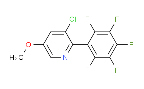 AM77528 | 1261492-48-1 | 3-Chloro-5-methoxy-2-(perfluorophenyl)pyridine