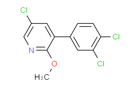 AM77548 | 1361608-21-0 | 5-Chloro-3-(3,4-dichlorophenyl)-2-methoxypyridine