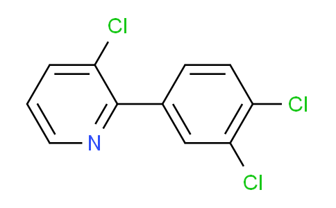 3-Chloro-2-(3,4-dichlorophenyl)pyridine
