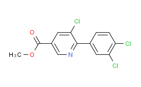 Methyl 5-chloro-6-(3,4-dichlorophenyl)nicotinate