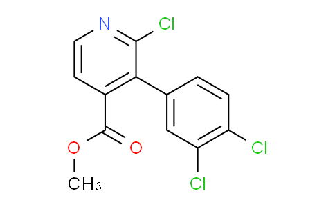 Methyl 2-chloro-3-(3,4-dichlorophenyl)isonicotinate