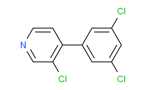3-Chloro-4-(3,5-dichlorophenyl)pyridine