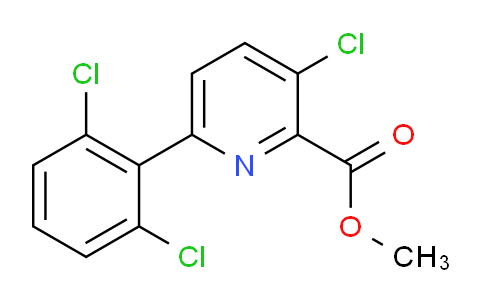 AM77588 | 1361824-39-6 | Methyl 3-chloro-6-(2,6-dichlorophenyl)picolinate