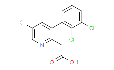 5-Chloro-3-(2,3-dichlorophenyl)pyridine-2-acetic acid