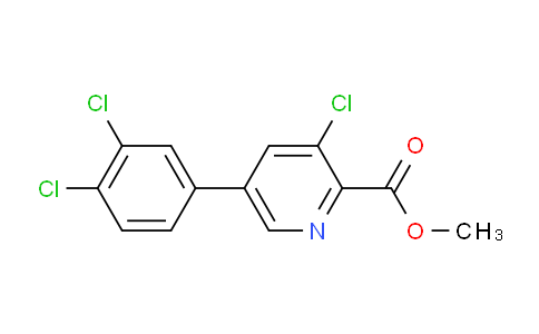 AM77602 | 1361609-87-1 | Methyl 3-chloro-5-(3,4-dichlorophenyl)picolinate