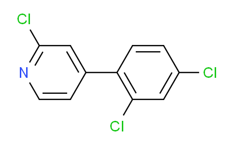 2-Chloro-4-(2,4-dichlorophenyl)pyridine