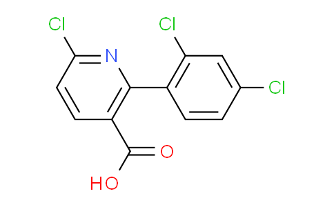 AM77621 | 1361729-13-6 | 6-Chloro-2-(2,4-dichlorophenyl)nicotinic acid