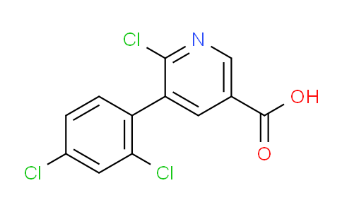 AM77623 | 1361780-41-7 | 6-Chloro-5-(2,4-dichlorophenyl)nicotinic acid