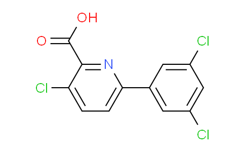 AM77625 | 1361689-37-3 | 3-Chloro-6-(3,5-dichlorophenyl)picolinic acid