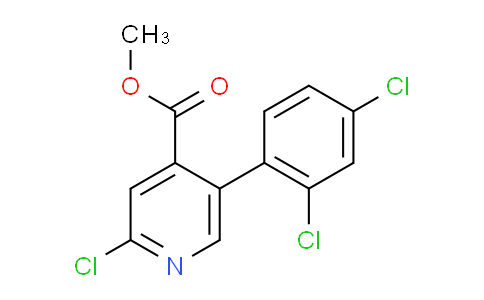 AM77627 | 1361857-69-3 | Methyl 2-chloro-5-(2,4-dichlorophenyl)isonicotinate