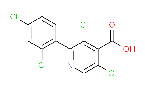 AM77632 | 1361858-68-5 | 3,5-Dichloro-2-(2,4-dichlorophenyl)isonicotinic acid