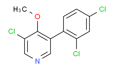 AM77674 | 1361678-25-2 | 5-Chloro-3-(2,4-dichlorophenyl)-4-methoxypyridine