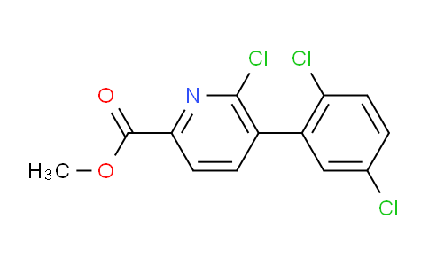 Methyl 6-chloro-5-(2,5-dichlorophenyl)picolinate