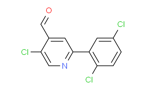 5-Chloro-2-(2,5-dichlorophenyl)isonicotinaldehyde
