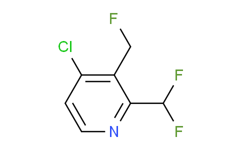 AM77706 | 1805009-20-4 | 4-Chloro-2-(difluoromethyl)-3-(fluoromethyl)pyridine