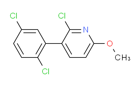 2-Chloro-3-(2,5-dichlorophenyl)-6-methoxypyridine