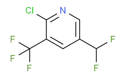 2-Chloro-5-(difluoromethyl)-3-(trifluoromethyl)pyridine