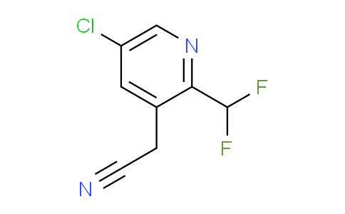 AM77720 | 1806760-07-5 | 5-Chloro-2-(difluoromethyl)pyridine-3-acetonitrile