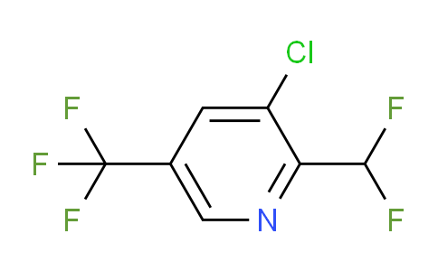 3-Chloro-2-(difluoromethyl)-5-(trifluoromethyl)pyridine