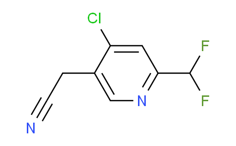 AM77761 | 1805303-74-5 | 4-Chloro-2-(difluoromethyl)pyridine-5-acetonitrile