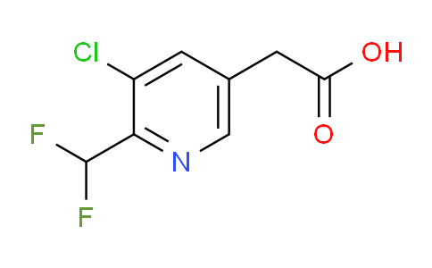 AM77777 | 1806782-66-0 | 3-Chloro-2-(difluoromethyl)pyridine-5-acetic acid